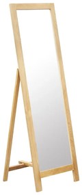Oglinda, 48 x 46,5 x 150 cm, lemn masiv de stejar