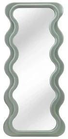 Oglinda de perete design modern CURVY 160cm, verde salvie A-43160 VC