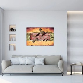Tablou abstract (90x60 cm)
