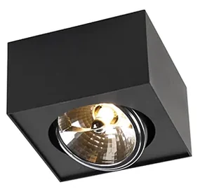 Spotlight de design negru pătrat - Kaya