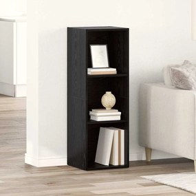 vidaXL Cabinet TV cu depozitare Stejar negru Lemn compozit