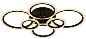 Lustră LED dimabilă aplicată LED/85W/230V 3000-6500K + telecomandă