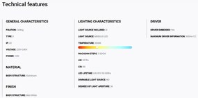 Spot LED incastrabil TULIPA White recessed downlight 10W 36° 3000K CRI90