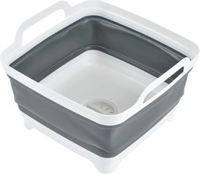 Lighean alb/gri 9 l – Homéa