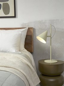 Veioza/Lampa de masa din metal Lisbon soft green