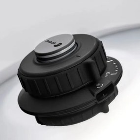 Oală sub presiune Fagor Dual Xpress 6L, 30-90 kPa, 22 cm, 5 sisteme de protecție, fund cu 3 straturi, oțel inoxidabil 18/10, compatibilă cu plite cu inducție, argintiu