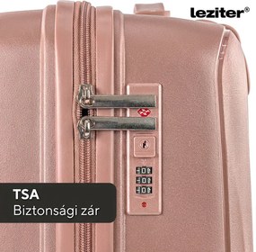 TraveLux Endure set valiză rulantă aur roz