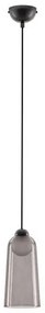 Pendul LED modern, Metal, Negru, Acrilic, DIONE