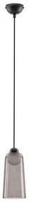 Pendul LED modern, Metal, Negru, Acrilic, DIONE