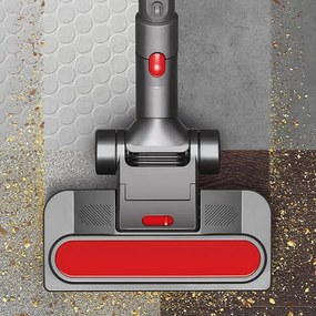 Aspirator fara sac Dyson Cinetic BigBall Absolute 2 447250-01, 700 W, 150 AW, 0,8 l, 35 cicloni, Redresare automata in caz de rasturnare, 5 accesorii, Nichel/Albastru
