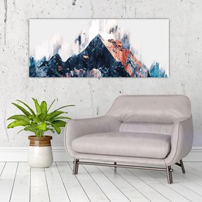 Tablou - Pădure, abstrecție (120x50 cm)