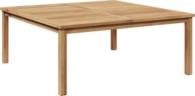 vidaXL Masă de cafea Maro 110 x 110 x 45 cm Lemn solid de tec