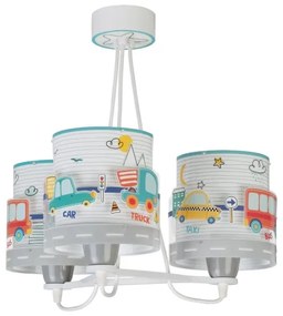 Dalber 61687 - Lustră copii BABY TRAVEL 3xE27/60W/230V