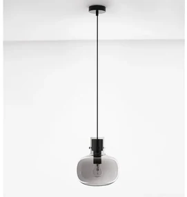 Lustra, Pendul design modern CINZIA fumuriu, 22cm