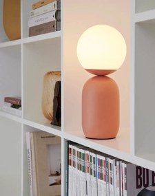 Veioza, lampa de masa design modern Notti terracotta
