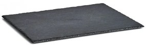Platou servire Ajory, piatra ardezie, 40 x 30 x 0.6 cm