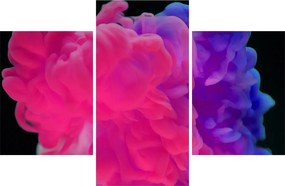 Tablou cu fum colorat (90x60 cm)