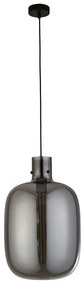 Lustra, Pendul design modern minimalist Barrel fumuriu