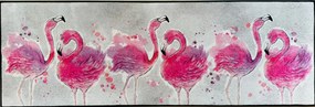 Covor lavabil Flamingos 60/180 cm