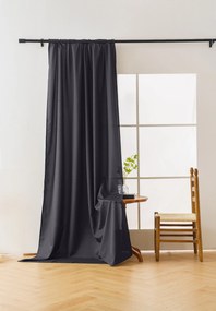 Draperie gri închis OXFORD 140x270 cm Agatat: Rejansa