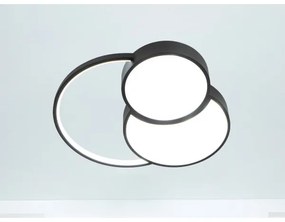 Plafonieră LED dimabilă LED/60W/230V 3000-6500K negru + telecomandă