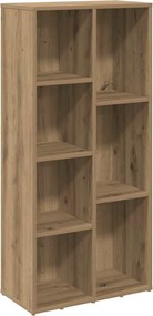 vidaXL Bibliotecă, stejar artizanal, 50x25x104 cm