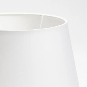 Abajur de rezervă pentru lampă de masă LORENZO E27 alb