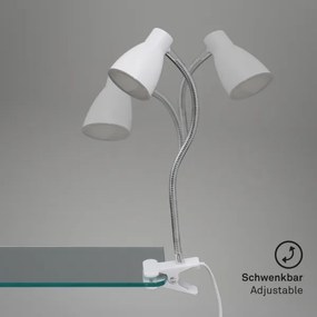 Lampă LED cu clemă GRIP LED/2,5W/230V alb Briloner 2615-016P