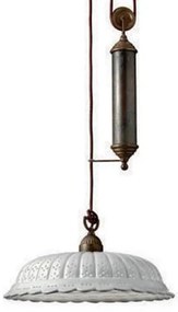 Lustra, Pendul rustic fabricat manual diametru 43cm Anita 061.12.OC