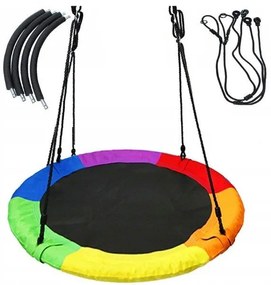 Cerc de gradina suspendat TWIZZY 110 cm, colorat