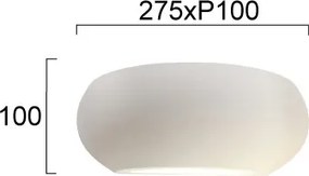 Lampă de perete ANITA 1xE27/20W/230V albă