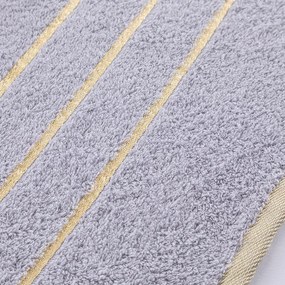 Set de prosop și prosop de baie din frotir gri