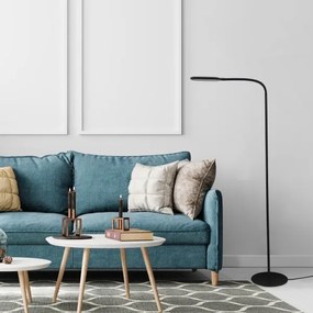 Rabalux 74009 - Lampă LED de podea Adelmo, reglabilă, LED 10W, 230V, negru