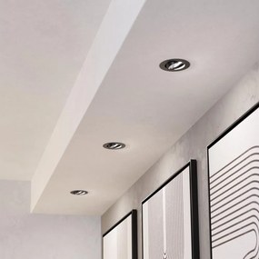 Eglo 902281 – Set 3× LED SALICETO, plafonieră dimabilă, 6,4W, 230V, Ø8,8 cm, negru