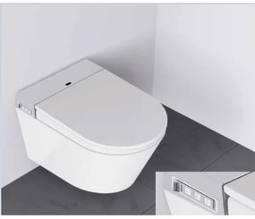 BATH DELUXE 21-040-02-11-00 - WC suspendat cu bideu TISVILDELEJE 1600W/230V alb + telecomandă
