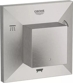 Comutator incastrat Grohe Allure Brilliant 5 cai crom periat Supersteel