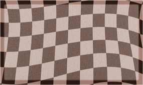 Covoraș de intrare din PVC 40x70 cm Checkerboard – Artsy Doormats