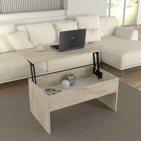 Măsuță de cafea Akilli Travertine
