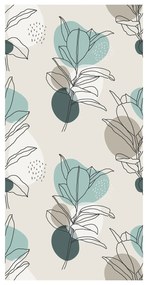 Tapet - Ilustrație florală I.