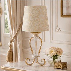Brilagi - Lampă de masă SONIA 1xE27/15W/230V crem/patină