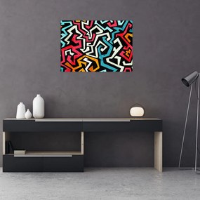 Tablouabstracție grafică (70x50 cm)