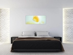 Tablou - Fluturele galben (120x50 cm)