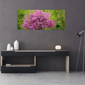 Tablou cu pom înflorit pe luncă (120x50 cm), în 40 de alte dimensiuni noi