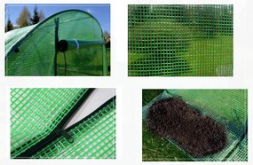 Solar de grădină 3x6m cu filtru UV PREMIUM