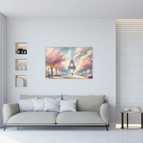 Tablou – Primăvară la Paris (90x60 cm)