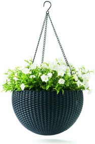 Ghiveci din plastic suspendat și de perete ø 35 cm Hangingsphere – Keter