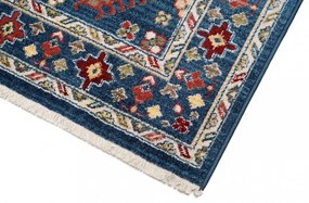 Covor de epocă de designer în albastru Lăţime: 120 cm | Lungime: 170 cm