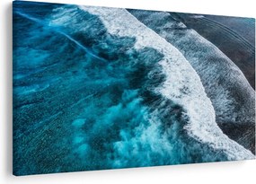 Tablou - Valuri pe mare (90x60 cm)