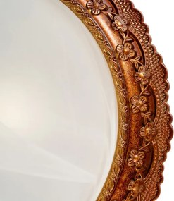 Brilagi - Lampă de tavan FRESCO 2xE27/40W/230V Ø 30 cm aurie