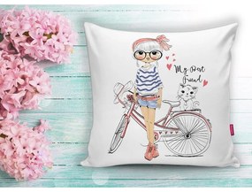 Față de pernă pentru copii 43x43 cm Best Friend – Mila Home